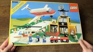 unboxing building and reviewing iconic legoset 6392 Airport [upl. by Tirreg613]