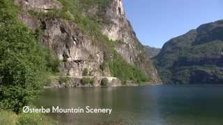 Østerbø Mountain Scenery Flam shore excursion  Cunard [upl. by Brookhouse]