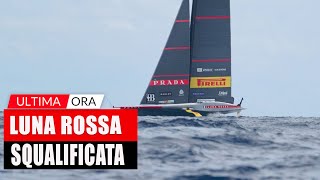 Luna Rossa squalificata si rompono tre ganci e perforano la randa Britannia in vantaggio 2 a 1 [upl. by Olney]