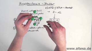 Komplexchemie Teil 2  Struktur der Komplexe [upl. by Atkins]