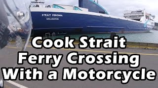 Cook Strait Ferry amp Motorcycle Ride to Nelson [upl. by Tarra]