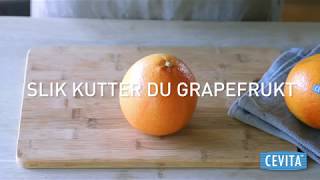 Slik kutter du grapefrukt [upl. by Pulsifer834]