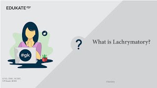 What is Lachrymatory [upl. by Alleon]