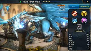 my new Legendary Tatura Rimehide [upl. by Rickard]