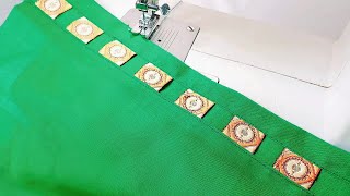 Sewing Tips and Tricks ✅ 2 Latest amp Trendy Designs  Useful Sewing Idea tipsandtricks [upl. by Aronson]