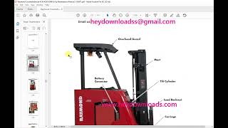 Raymond 4150 4250 Stand Up Counterbalanced Lift Truck With The ACR System Maintenance Manual 1193671 [upl. by Laryssa858]