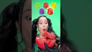 Random Fruit Jelly Food ASMR Mukbang 🍓🍋🥝🌶️ asmr mukbang food eating [upl. by Ahtar388]