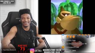 Oh These Are Pretty Cool Bananas 74 but Etika is reacting to the event [upl. by Gavra617]