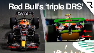 Red Bulls genius triple DRS F1 trick explained [upl. by Eide]