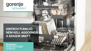 Gorenje Smart Flex mosogatógép IonTech funkció [upl. by Naniac]