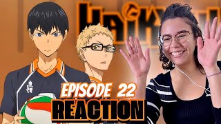 THE KING RISES  Haikyuu Episode 22 Reaction [upl. by Consolata]