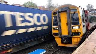 Trains At Abergavenny And Ludlow 2112023 [upl. by Nottnerb12]