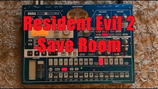 RESIDENT EVIL 2  Save Room Theme on KORG Electribe [upl. by Anertal]