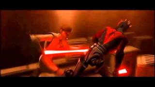 Darth Maul and Savage Opress vs Asajj Ventress and Obi Wan Kenobi German [upl. by Lowery]