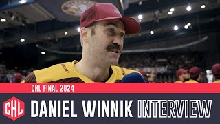 GenèveServettes Daniel Winnik on Winning CHL  CHL Final 2024 [upl. by Htebazileyram]