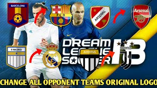 How To Change All Opponent Original Teams Logo In DLS 18 [upl. by Gujral404]