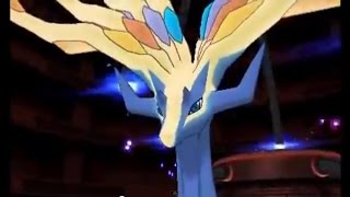 Pokemon XY  Catching Xerneas battle and cutscene [upl. by Aelyak]