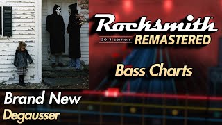 Brand New  Degausser  Rocksmith® 2014 Edition  Bass Chart [upl. by Adnahsat]