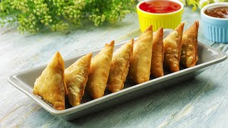 Keema Samosa Recipe by SooperChef Iftar Recipes [upl. by Rosecan]