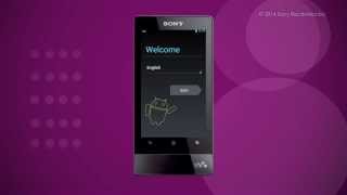 Sony WALKMAN® Initial Setup [upl. by Hardie]