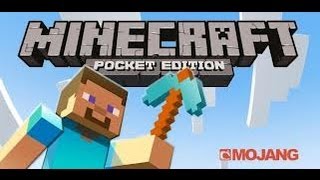 Lets Play Minecraft Pocket Edition Part 1 [upl. by Rosenstein]