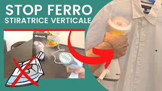 Stiratrice verticale a vapore Ariete 4167 stop ferro da stiro e asse da stiro [upl. by Ayotas664]