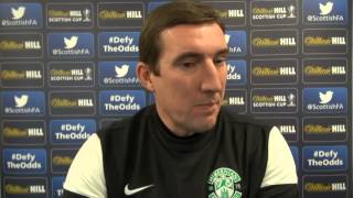 Full Hibs TV Interview With Alan Stubbs  February 2015 [upl. by Solorac]