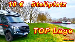 Unglaublich schöne amp günstige Wohnmobilstellplätze in Bayern am Main😍Geheimtipp für alle Camper❤️ [upl. by Joey]