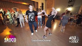 Ilya Kronberg and Natalya Sirenko Salsa Dancing at BIG RUSSIAN TOOSA 2019 Friday 21062019 [upl. by Yk]