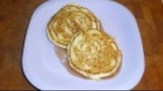 Receta de tortitas americanas pancakes o panqueques [upl. by Ajnotal]