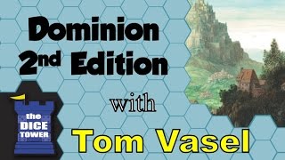 Dominion Second Edition Review  with Tom Vasel [upl. by Julie181]