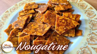 Nougatine Amandes  Recette Confiserie Facile et Rapide [upl. by Benetta]