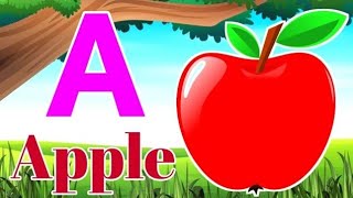 A for apple  अ से अनार  abcd  phonics song  a for apple b for ball c for cat  abcd song  abcde [upl. by Hunfredo]