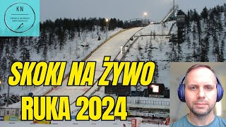 Skoki narciarskie na żywo Ruka 20232024  kwalifikacje skokinarciarskie [upl. by Caleb112]