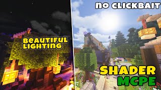 Haptic SHADER  Best realistic ULTRA SHADERS for Minecraft PE  ultra shader MCPE 112  114  116 [upl. by Araed]