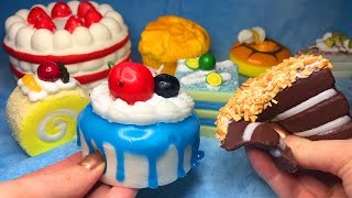 ASMR Realistic Cake Squishies Whispered Tracing [upl. by Eyde]