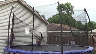 How to Set Up A Trampoline [upl. by Campman]