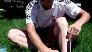 Kinesiology Tape for Ankle Tendon  Front of Foot anterior tibial tendon [upl. by Anselmi]