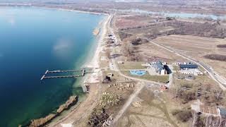 Inwestycje  Jezioro Tarnobrzeskie 15032021  DJI Mavic Mini I  27K [upl. by Olmstead]