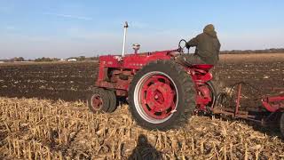 Farmall 400 plowing [upl. by Kirt]