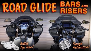 Road Glide Bars amp Risers  Thrashin Supply Company [upl. by Aehcsrop11]