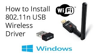 How To Download And Install WIFI Driver In Windows 81 [upl. by Ttayh344]