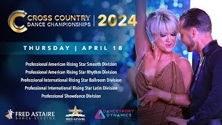 2024 CCDC Fred Astaire Ballroom Dance Competition Professional Rising Star Events amp Pro Show Dance [upl. by Enitsej]