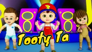 Tooty Ta  Fun Dance Song for Kids  Brain Breaks  nurseryrhymes [upl. by Yar389]