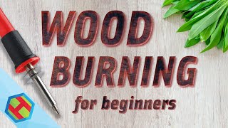 Wood burning for beginners pyrography  how to get started [upl. by Ennybor931]