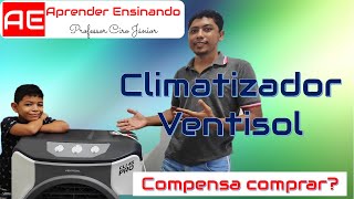 Climatizador Ventisol CLI 45 PRO unboxing e review [upl. by Jezabella]