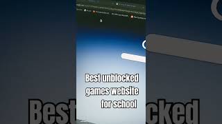 Best unblocked games website for school🤫viral viralvideo school [upl. by Mauretta]