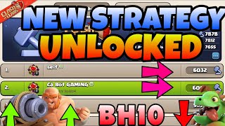 New BH10 Strategy for October 2024  Builder Best attack strategy coc [upl. by Samson]