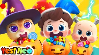 Trick or Treat  Halloween Gumballs Song  Happy Halloween  Nursery Rhymes amp Kids Songs  Yes Neo [upl. by Criswell]