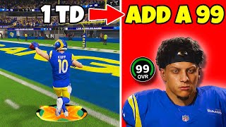 Score A Touchdown  Add A 99 Overall To The Rams [upl. by Introk808]